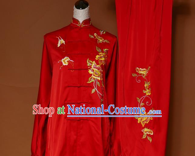 Top Kung Fu Costume Martial Arts Kung Fu Training Uniform Gongfu Shaolin Wushu Clothing for Men Women