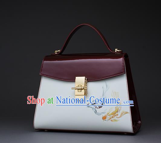 Traditional Handmade Chinese Style Element Embroidered Bags National Handbag Wallet Purse