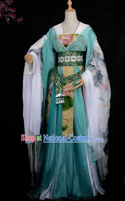 Chinese Ancient Cosplay Costumes Chinese Traditional Embroidered Clothes Ancient Chinese Cosplay Swordsman Knight Costume