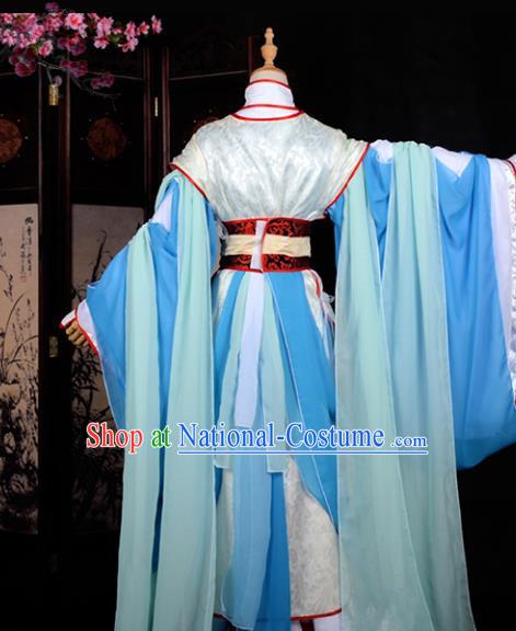 Chinese Ancient Cosplay Costumes Chinese Traditional Embroidered Clothes Ancient Chinese Cosplay Swordsman Knight Costume