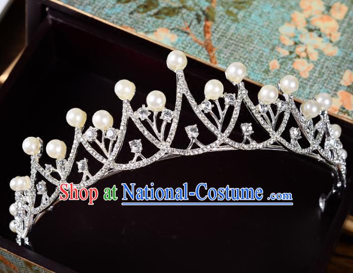 Top Grade Handmade Hair Accessories Baroque Style Palace Princess Wedding Crystal Zircon Vintage Royal Crown, Bride Hair Kether Jewellery Imperial Crown for Women