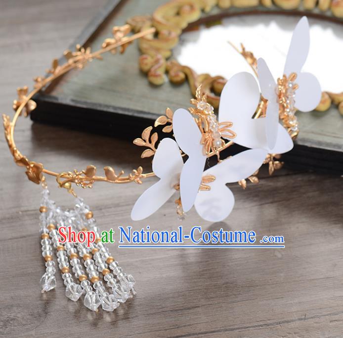 Chinese Ancient Style Hair Jewelry Accessories Hairpins Headwear Headdress Hair Fascinators for Women