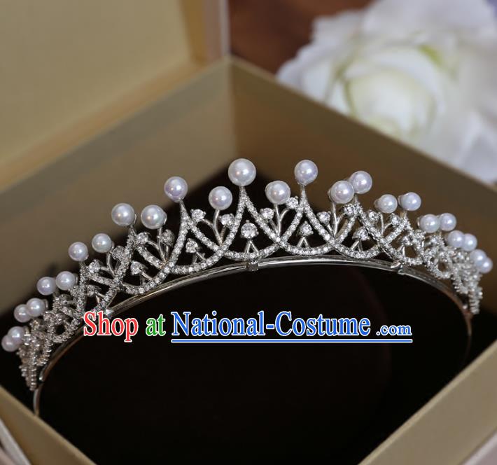 Top Grade Handmade Hair Accessories Baroque Crystal Imperial Crown, Bride Wedding Hair Jewellery Princess Crown for Women