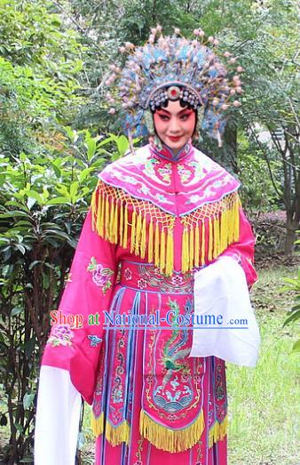 Traditional Beijing Opera Costume Ancient Chinese Young Women Dress Clothing