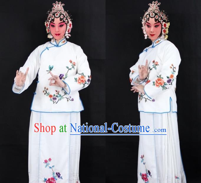 Traditional Beijing Opera Costume Ancient Chinese Young Women Dress Clothing