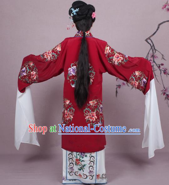 Traditional China Beijing Opera Niche Costume Gifted Scholar Embroidered Robe and Hat Ancient Chinese Peking Opera Embroidery Clothing