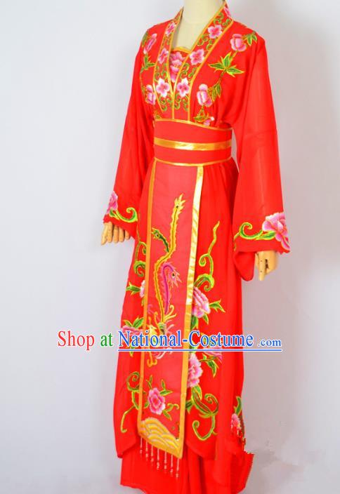 Traditional Beijing Opera Costume Ancient Chinese Young Women Dress Clothing