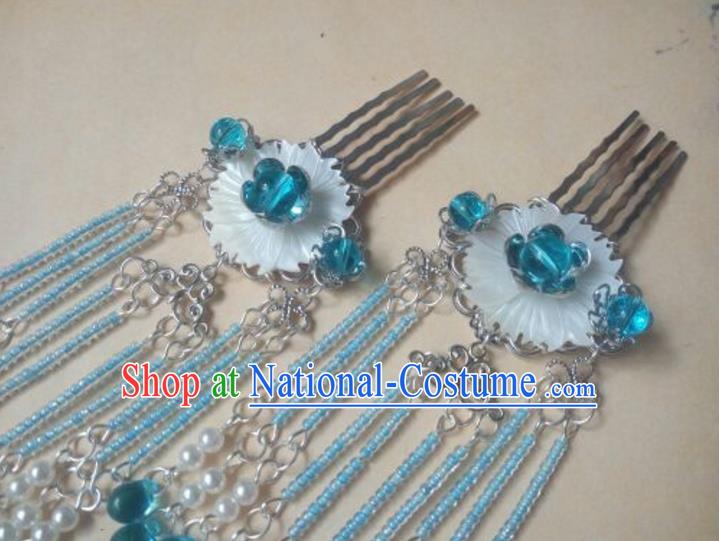 Chinese Ancient Style Hair Jewelry Accessories Xiuhe Suit Hairpins Headwear Headdress Bride Hair Fascinators for Women