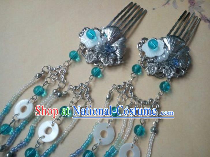 Chinese Ancient Style Hair Jewelry Accessories Xiuhe Suit Hairpins Headwear Headdress Bride Hair Fascinators for Women