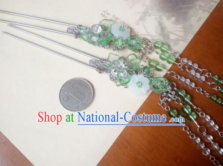 Chinese Ancient Style Hair Jewelry Accessories Xiuhe Suit Hairpins Headwear Headdress Bride Hair Fascinators for Women