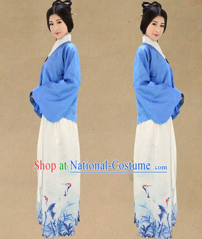 Ancient Chinese Costume hanfu Chinese Style Wedding Dress Tang Dynasty princess Clothing