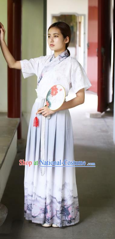 Ancient Chinese Costume hanfu Chinese Style Wedding Dress Tang Dynasty princess Clothing