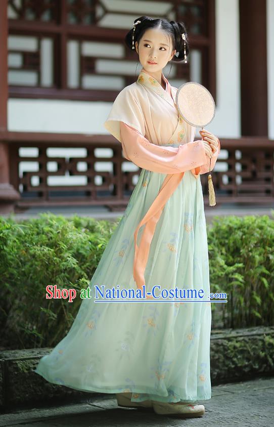 Ancient Chinese Costume hanfu Chinese Style Wedding Dress Tang Dynasty princess Clothing