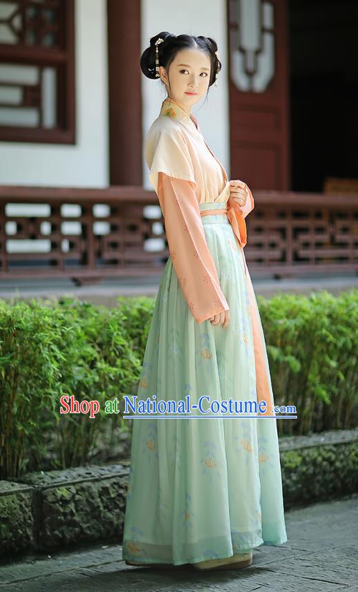 Ancient Chinese Costume hanfu Chinese Style Wedding Dress Tang Dynasty princess Clothing