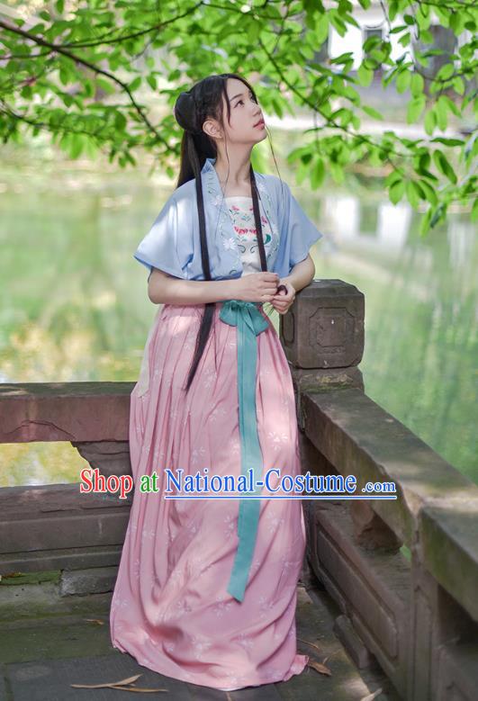 Ancient Chinese Costume hanfu Chinese Style Wedding Dress Tang Dynasty princess Clothing