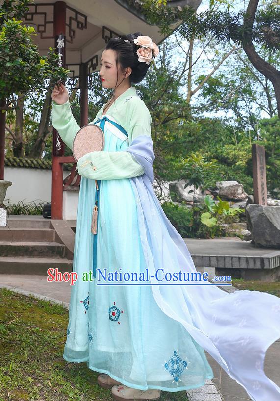 Ancient Chinese Costume hanfu Chinese Style Wedding Dress Tang Dynasty princess Clothing