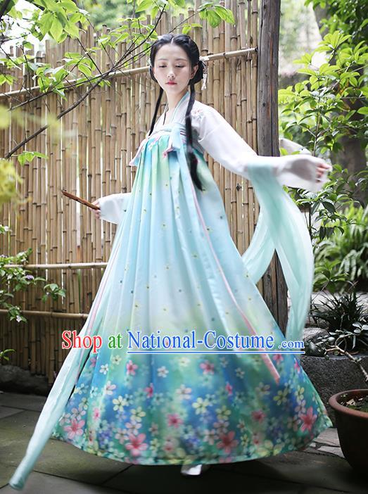 Ancient Chinese Costume hanfu Chinese Style Wedding Dress Tang Dynasty princess Clothing