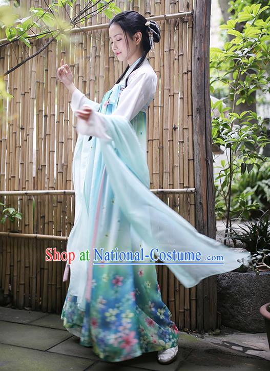 Ancient Chinese Costume hanfu Chinese Style Wedding Dress Tang Dynasty princess Clothing