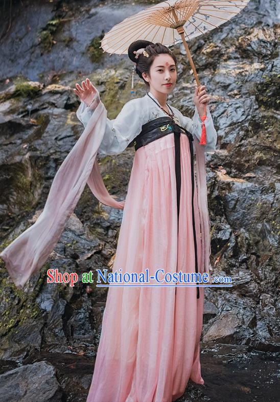 Ancient Chinese Costume hanfu Chinese Style Wedding Dress Tang Dynasty princess Clothing