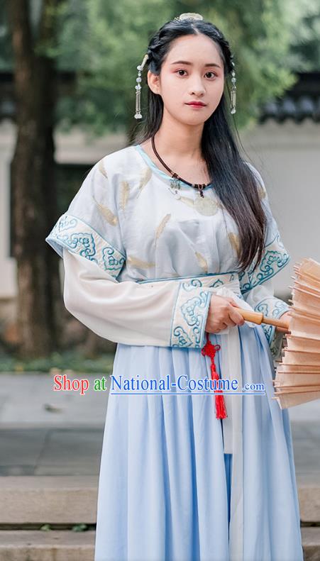 Ancient Chinese Costume hanfu Chinese Style Wedding Dress Tang Dynasty princess Clothing