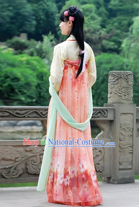 Ancient Chinese Costume hanfu Chinese Wedding Dress Tang Dynasty princess Clothing