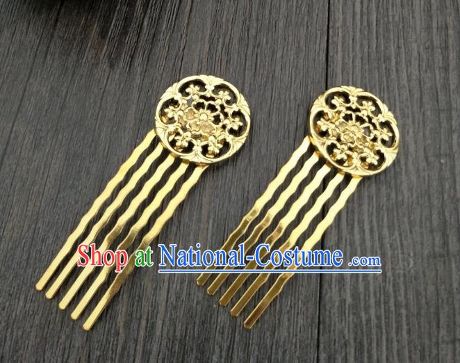 Traditional Handmade Chinese Ancient Classical Hair Accessories Bride Wedding Barrettes Empress Phoenix Coronet Hairpins