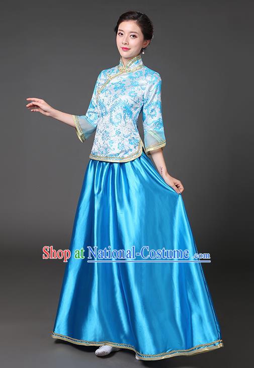 Traditional Ancient Chinese Costume Chinese Style Wedding Dress Ancient Tang Dynasty hanfu princess Clothing