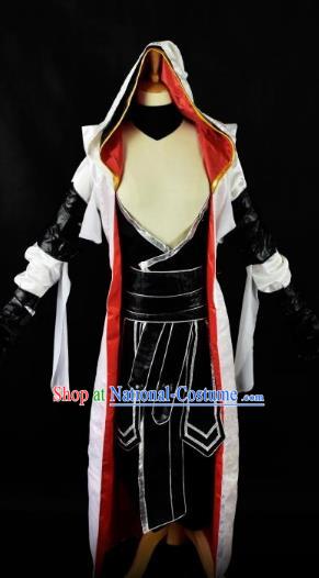 Traditional Chinese Cosplay Ancient Swordswoman Costume for Men