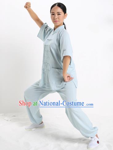 Top Kung Fu Costume Martial Arts Kung Fu Training Uniform Gongfu Shaolin Wushu Clothing