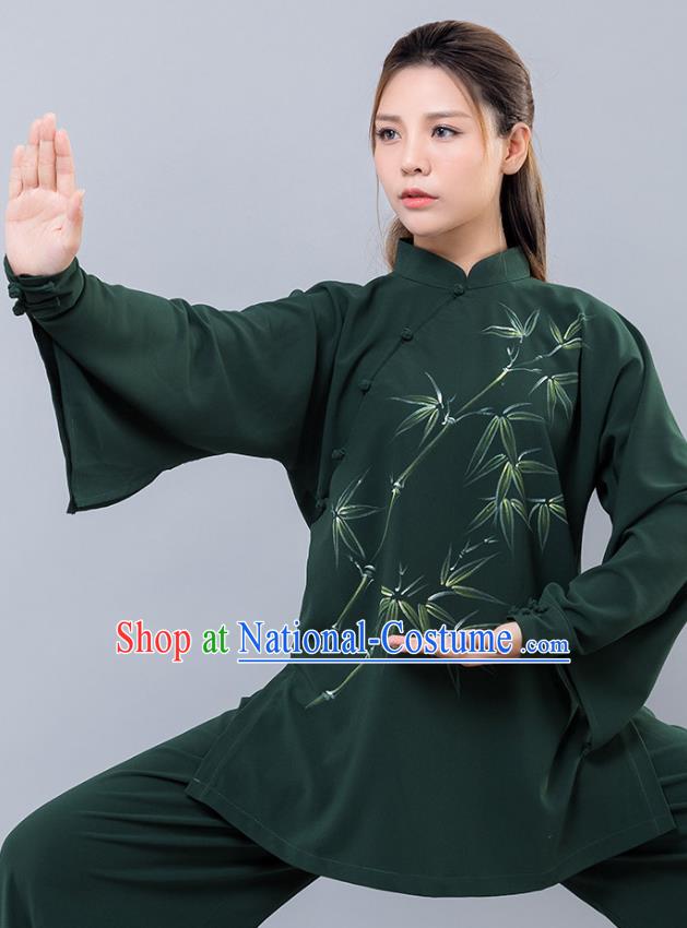 Top Kung Fu Costume Martial Arts Kung Fu Training Uniform Gongfu Shaolin Wushu Clothing