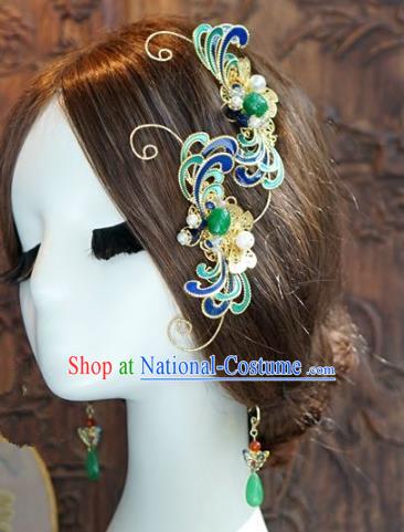 Chinese Handmade Classical Luxurious Hairpins Hair Accessories Ancient Hair Combs for Women