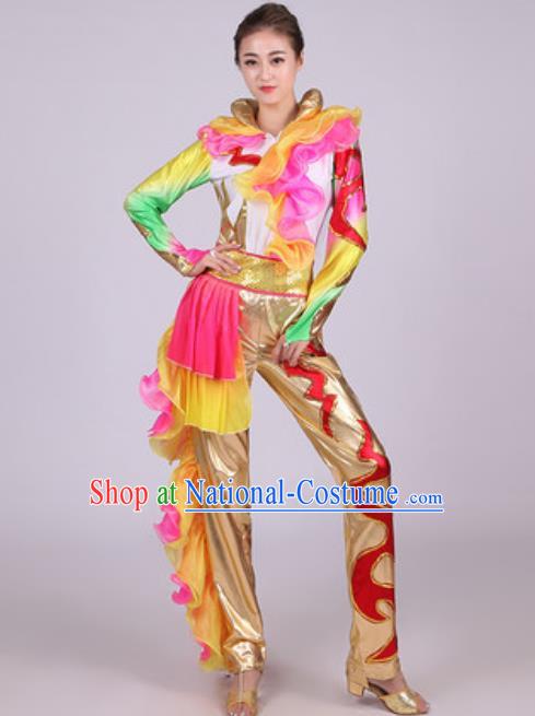 Professional Opening Dance Costume Stage Performance Cheerleading Clothing for Women