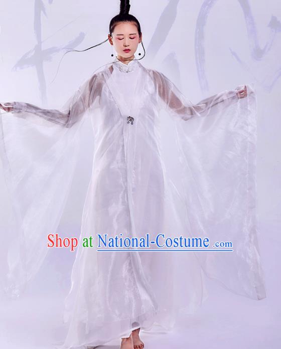 Chinese National Costume Traditional Tang Suit Cloak Qipao Dress for Women