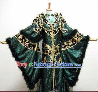 Top Grade Chinese Ancient Cosplay Nobility Marquis Swordsman Costumes for Men