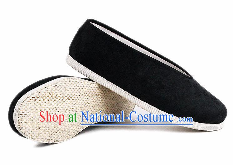 Chinese National Shoes Traditional Cloth Shoes Linen Shoes Embroidered Shoes