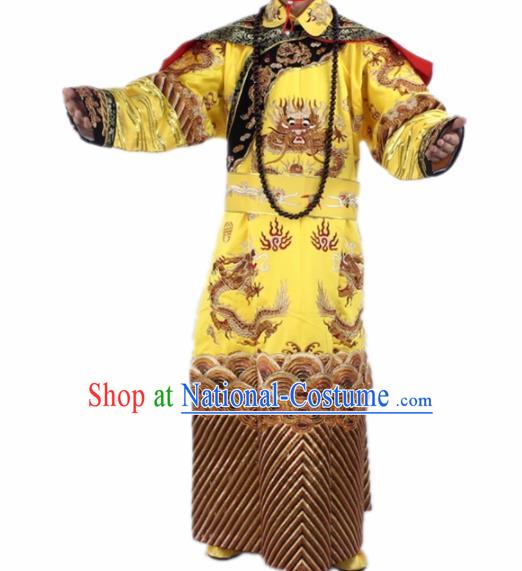 Chinese Traditional Peking Opera Costumes Ancient Emperor Clothing for Men