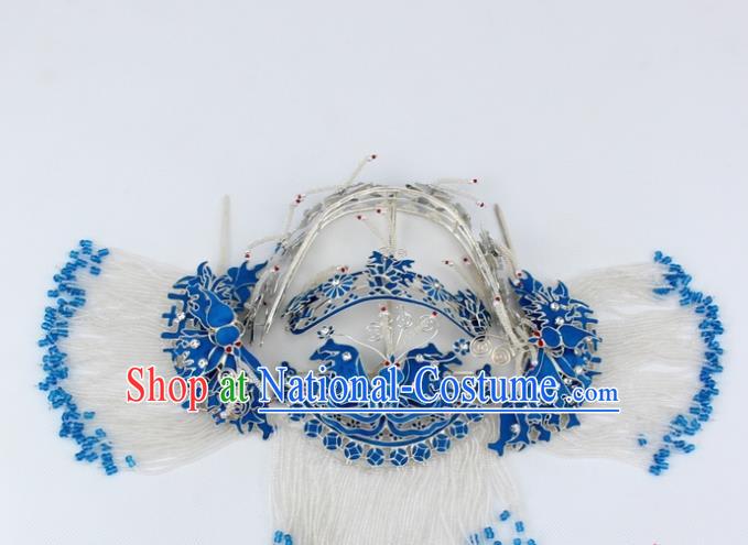 Chinese Traditional Peking Opera Pantaloon Hair Accessories Ancient Hairpins Complete Set for Women