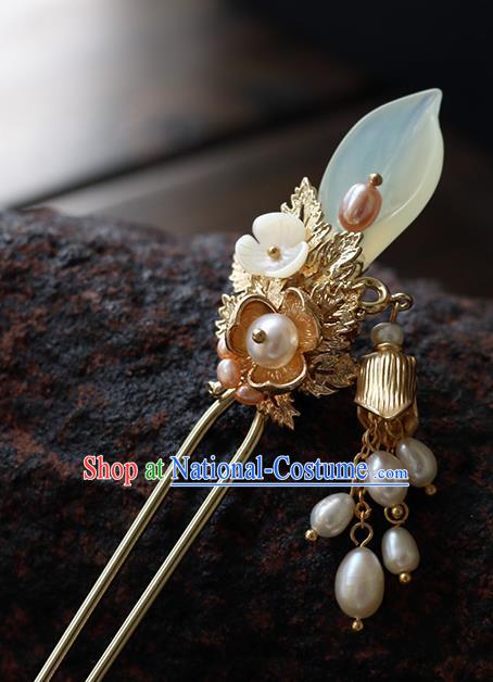 Chinese Traditional Hair Accessories Ancient Handmade Tassel Hairpins for Women