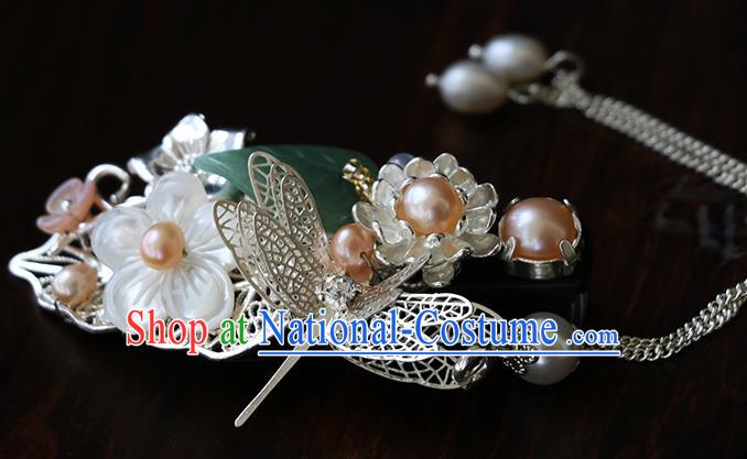 Chinese Traditional Hair Accessories Ancient Handmade Dragonfly Hairpins for Women