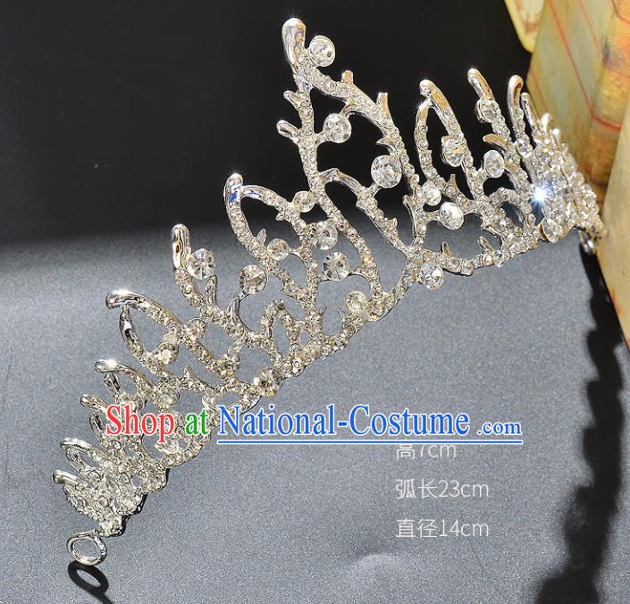 Top Grade Hair Jewelry Accessories Royal Crown Headwear Headdress for Women