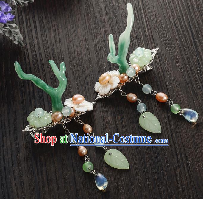 Chinese Ancient Princess Hair Accessories Palace Antlers Hair Sticks for Women