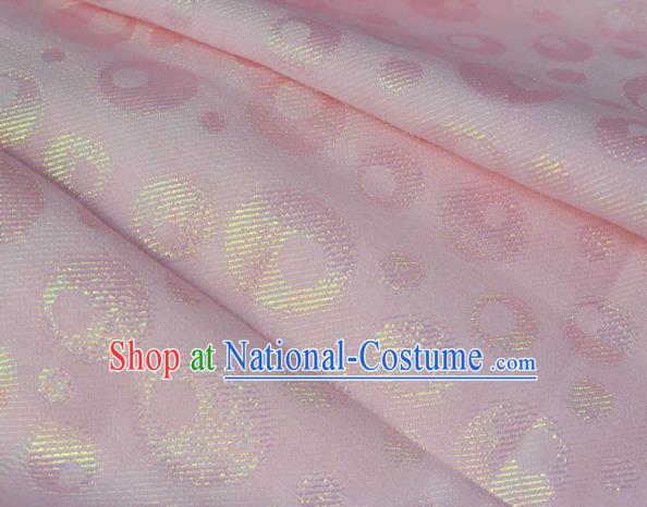 Asian Chinese Fabric Traditional Classical Pattern Design Pink Brocade Fabric Chinese Costume Silk Fabric Material