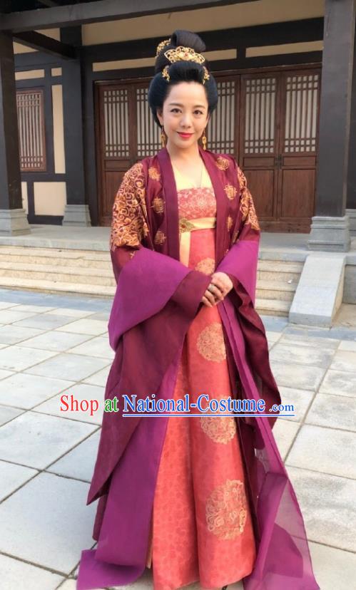 Chinese Ancient Tang Dynasty Imperial Consort Costumes The Rise of Phoenixes Palace Lady Dress for Women xxxxxl