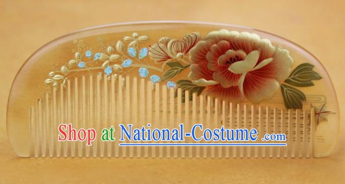 Japanese Traditional Courtesan Hair Comb Ancient Geisha Kimono Hair Accessories for Women