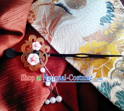 Japanese Traditional Geisha Courtesan Furisode Kimono Ancient Yukata Hair Accessories Hairpins for Women