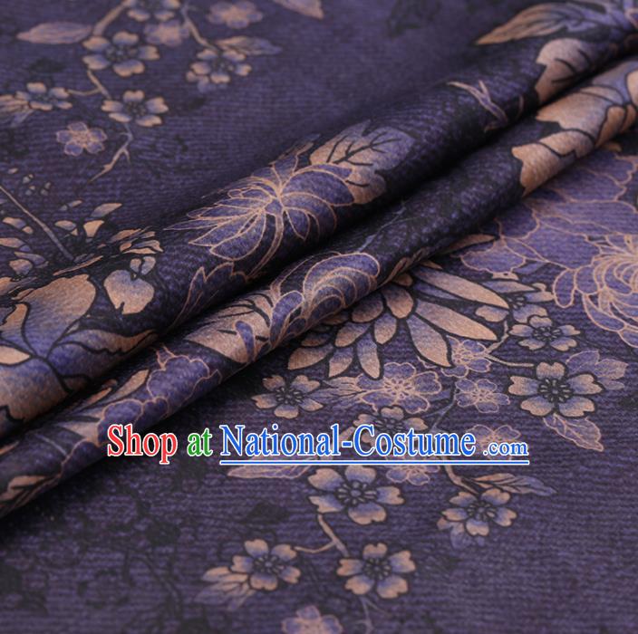 Chinese Traditional Silk Fabric Brocade Embroidered Fabric Dress Material Gambiered Canton Gauze