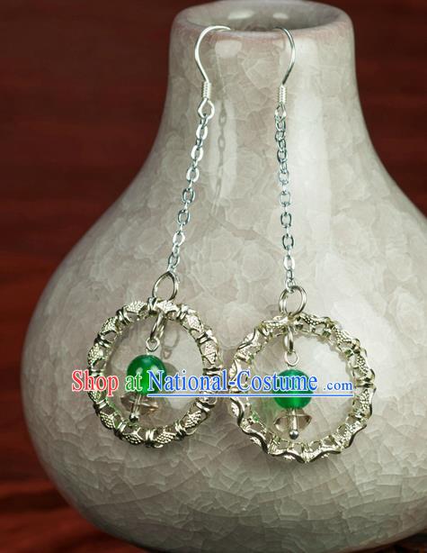 Chinese Traditional Jewelry Accessories Ancient Hanfu Earrings for Women