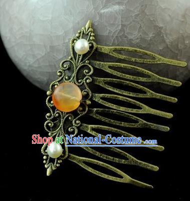 Chinese Ancient Jewelry Accessories Jade Hairpins Headwear Headdress Hanfu Necklace Earrings for Women