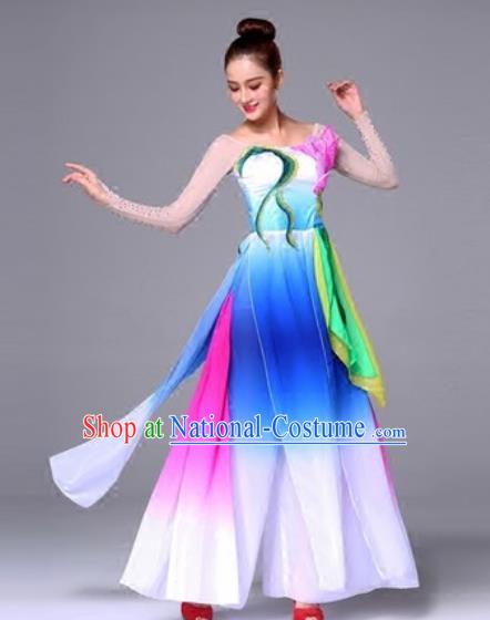 Traditional Chinese Classical Clothing Fan Dance Dress for Women