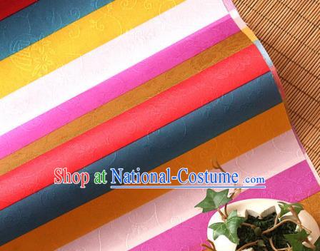 Asian Traditional Korean Fashion Hanbok Brocade Fabric Silk Fabric Material